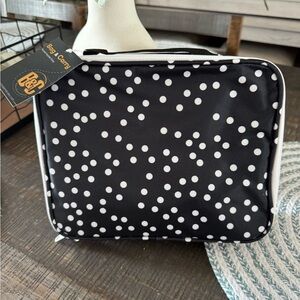 Bag & Carry Black Polka Dot Travel Case